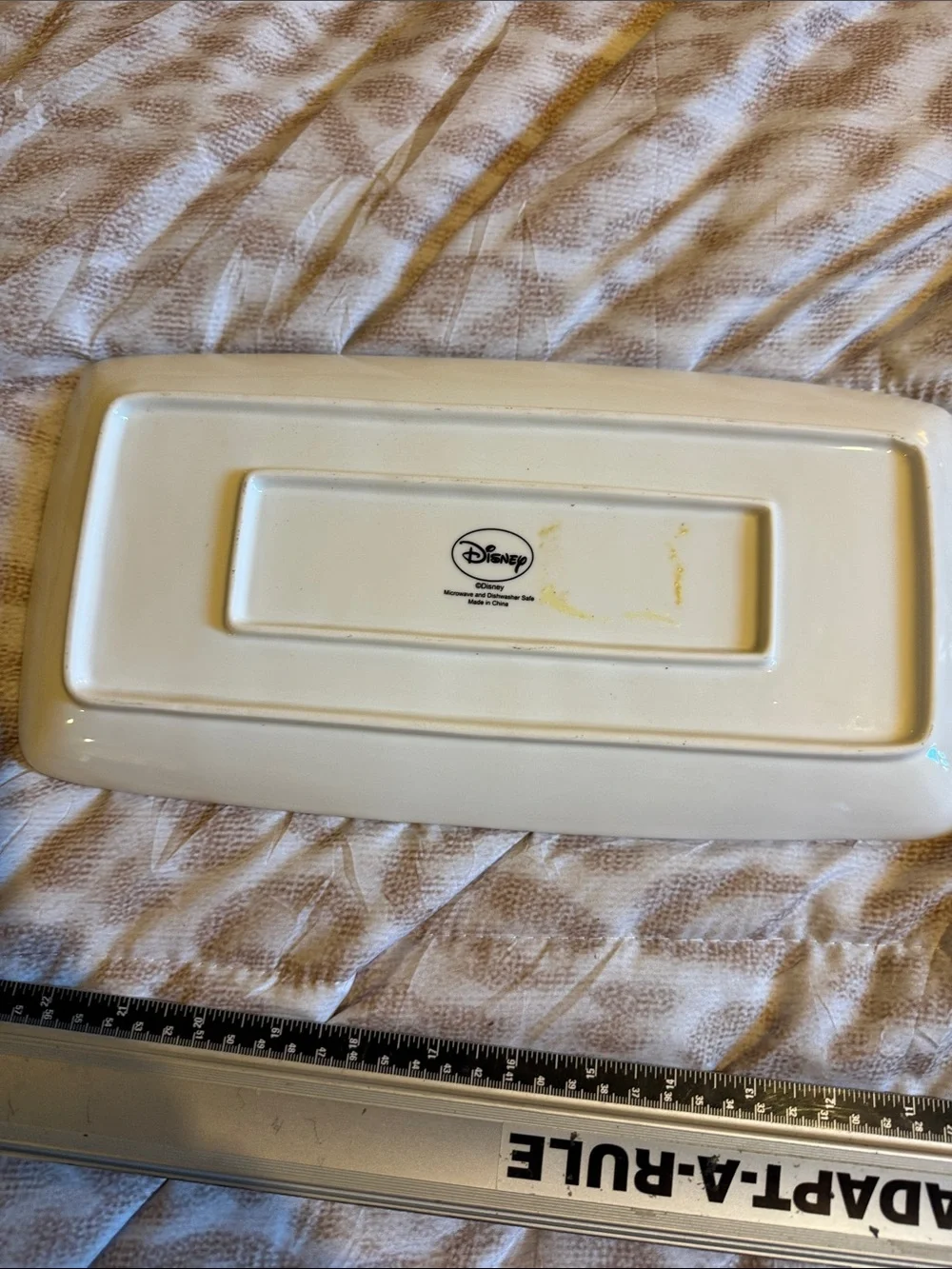 Disney Black and White Mickey Mouse Ceramic Tray